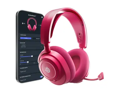 Steelseries Arctis Nova 7 Gen 2 Wireless Bluetooth Gaming Headset Magenta – 2. kép