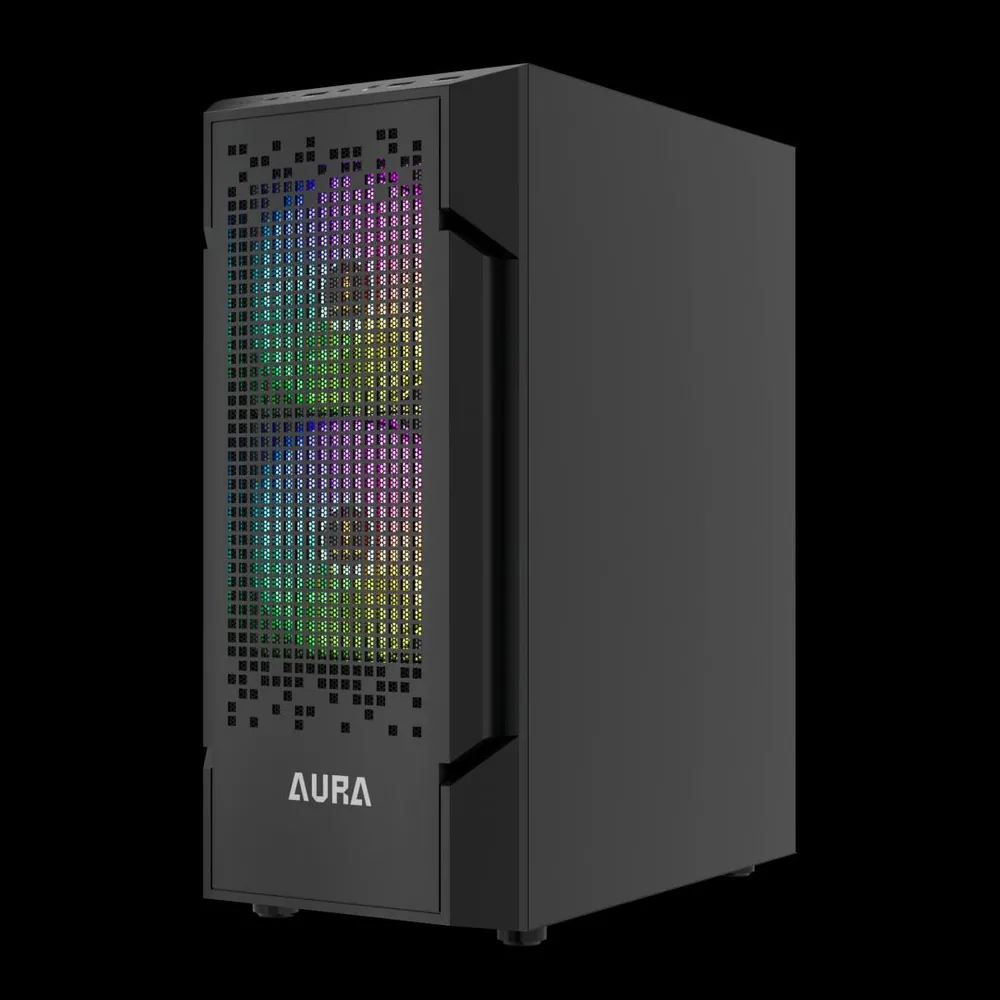 Gamdias Aura GC7 ARGB Tempered Glass Black – 6. kép