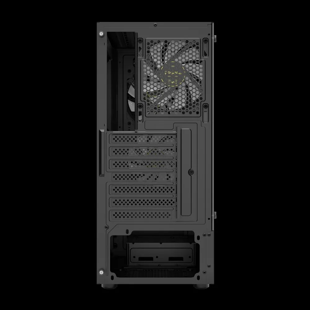Gamdias Aura GC7 ARGB Tempered Glass Black – 9. kép