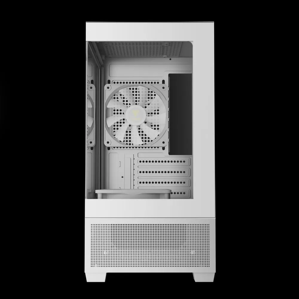Gamdias Aura GC9M ELITE ARGB Tempered Glass White – 6. kép