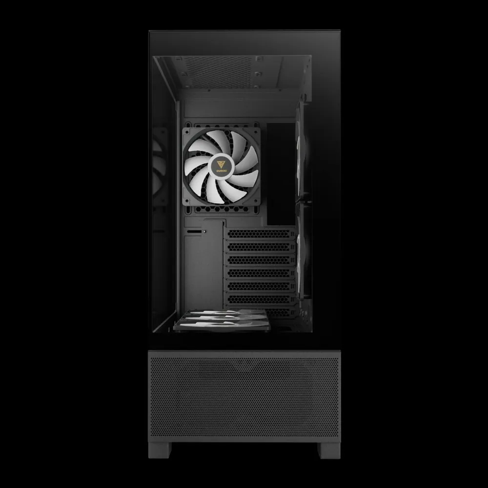 Gamdias Aura GC12 ARGB Tempered Glass Black – 6. kép