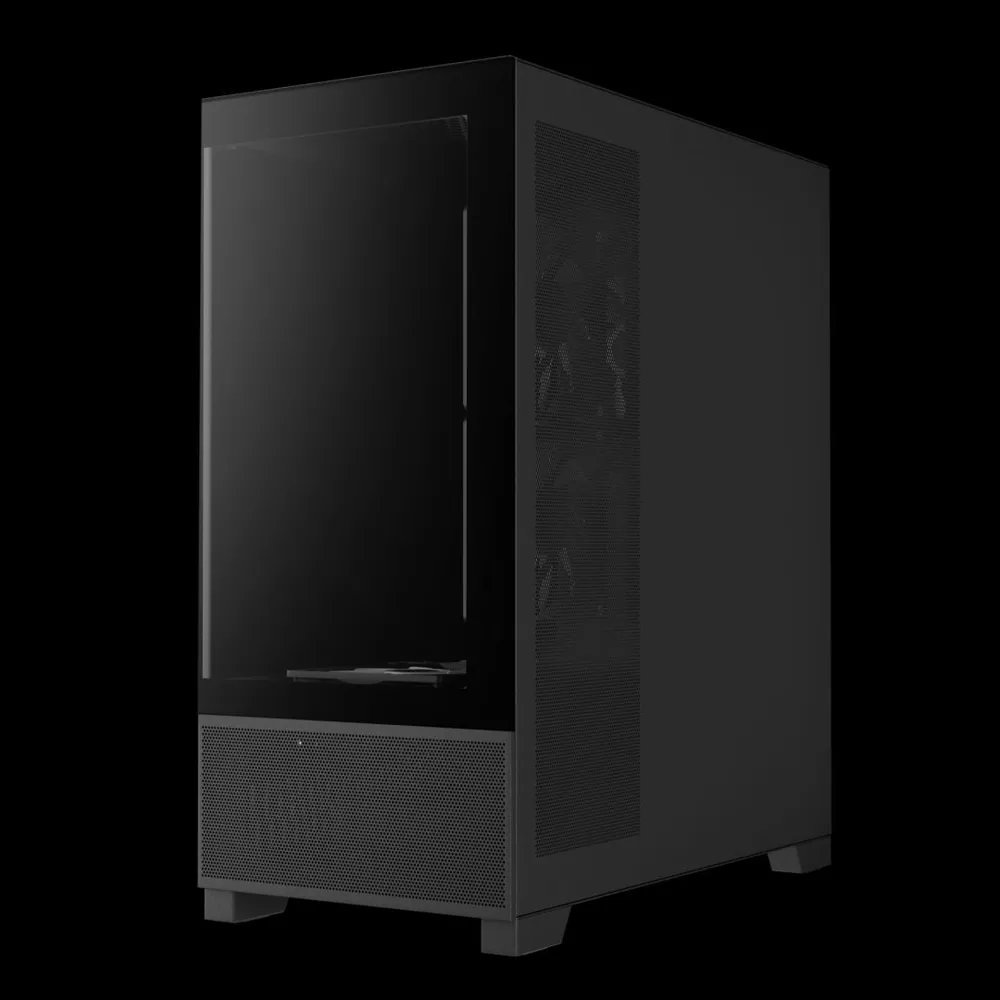 Gamdias Aura GC12 ARGB Tempered Glass Black – 7. kép