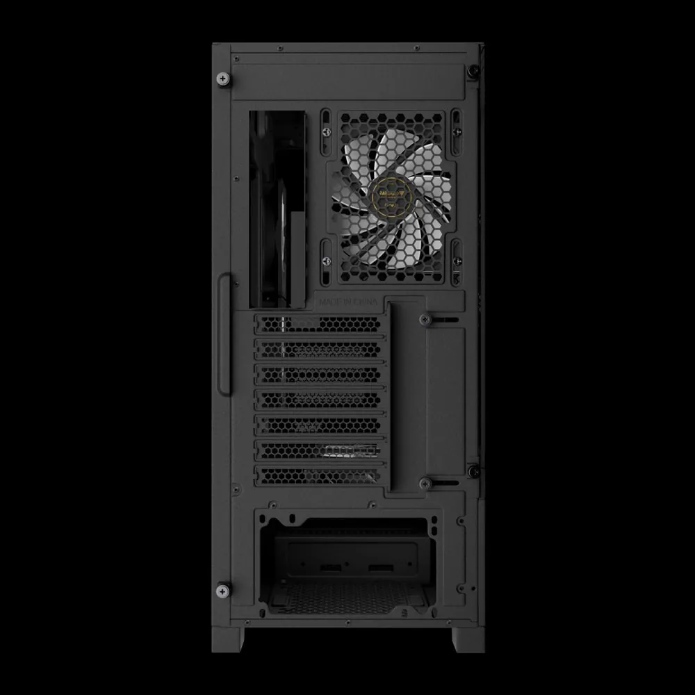 Gamdias Aura GC12 ARGB Tempered Glass Black – 9. kép