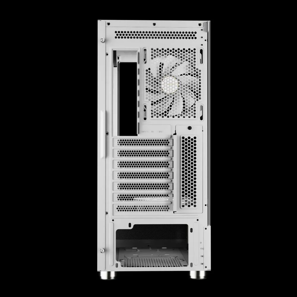 Gamdias Atlas E1 ARGB Tempered Glass White – 7. kép