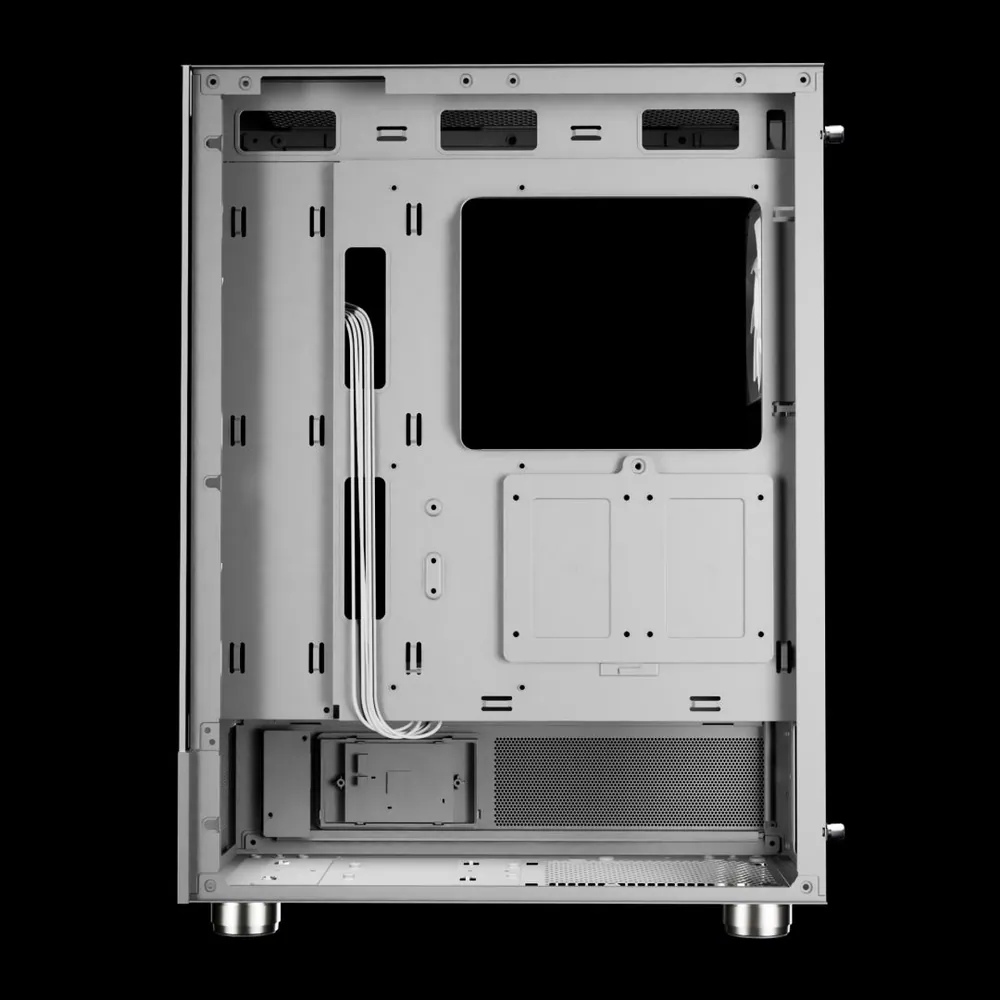 Gamdias Atlas E1 ARGB Tempered Glass White – 9. kép