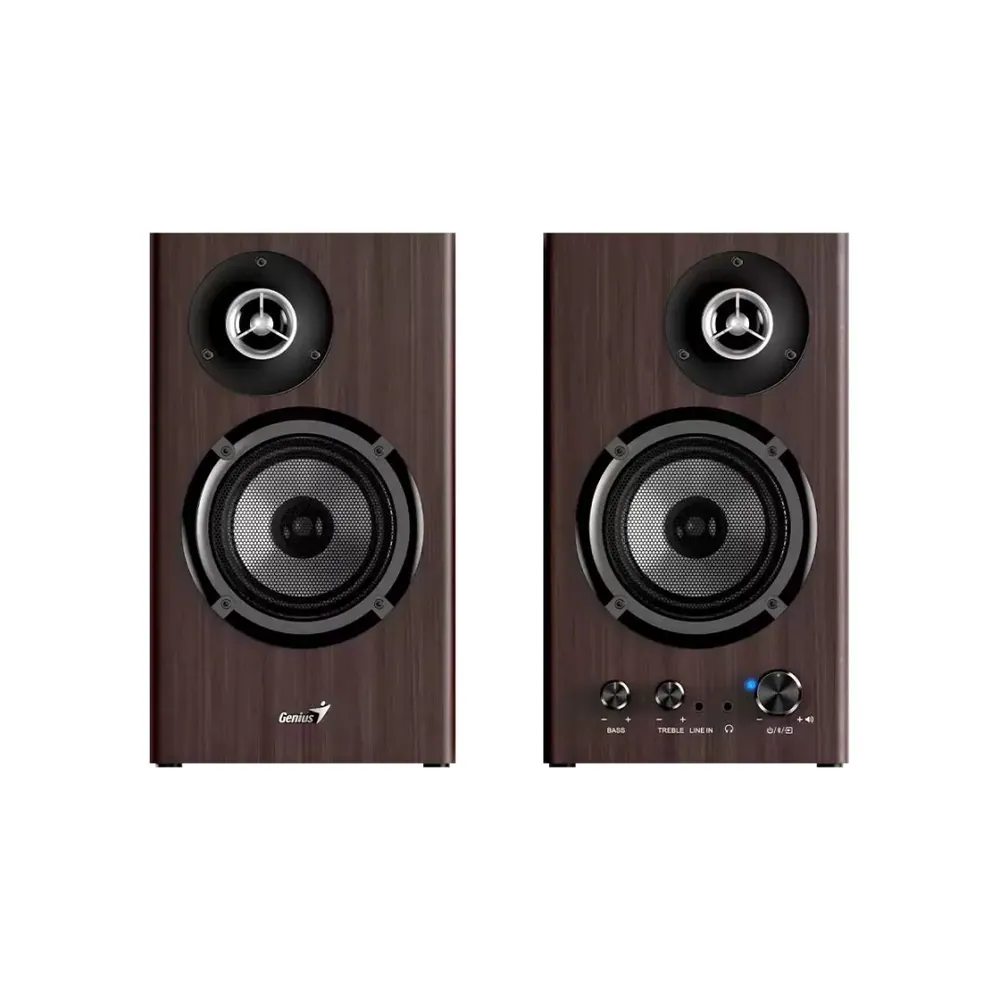Genius SP-HF1812BT Bluetooth Speaker Dark Brown – 3. kép