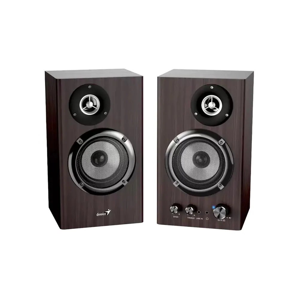 Genius SP-HF1812BT Bluetooth Speaker Dark Brown – 5. kép