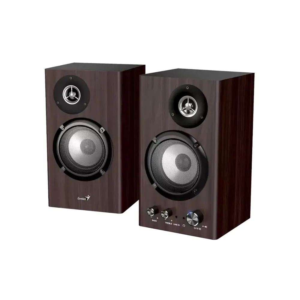 Genius SP-HF1812BT Bluetooth Speaker Dark Brown – 6. kép