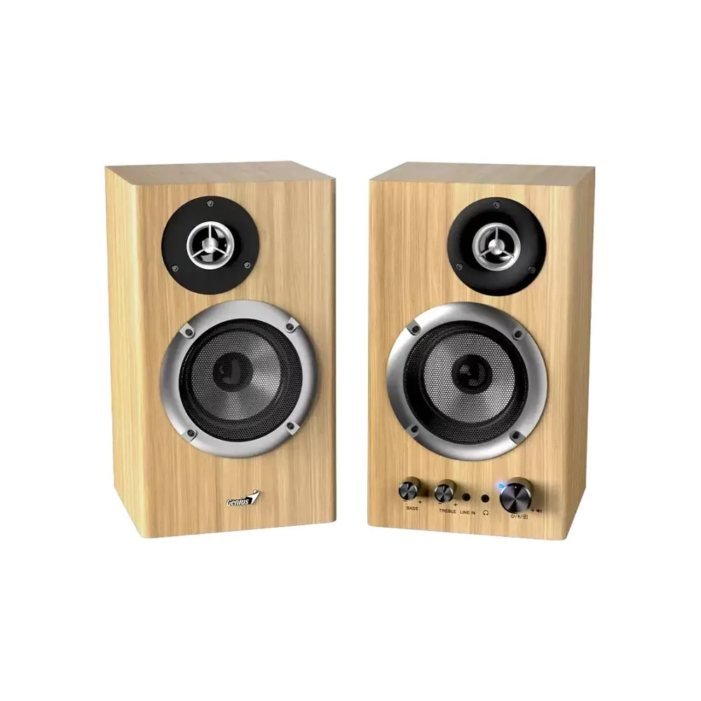 Genius SP-HF1812BT Bluetooth SpeakerPine Wood – 4. kép