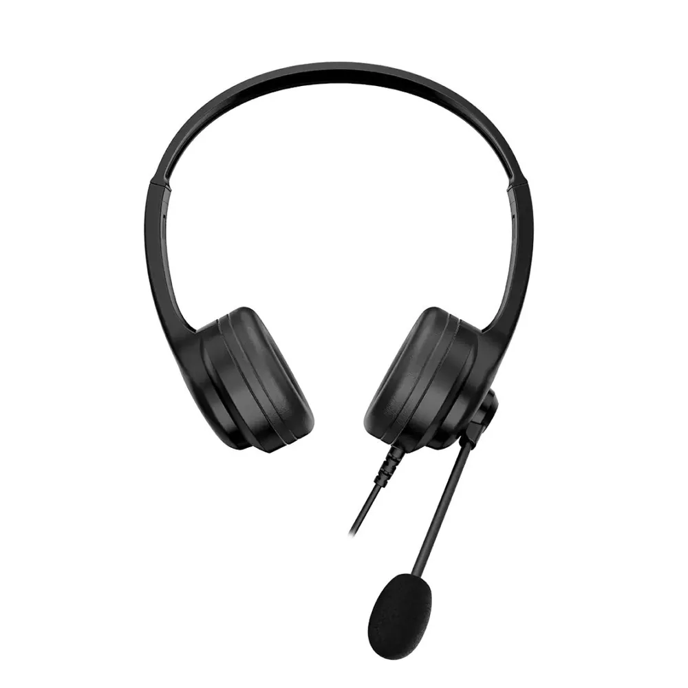Genius HS-235U AI Headset Black – 3. kép