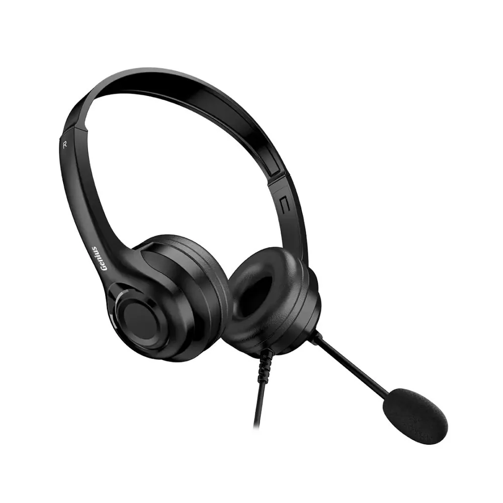 Genius HS-235U AI Headset Black – 4. kép