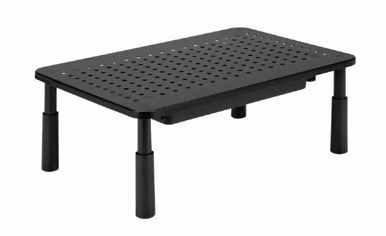 Gembird MS-TABLE-D-01 Adjustable monitor stand with drawer – 3. kép