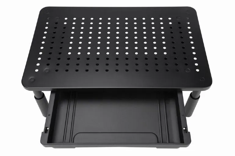 Gembird MS-TABLE-D-01 Adjustable monitor stand with drawer – 5. kép
