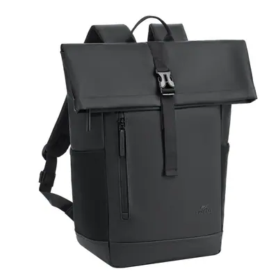 RivaCase 7826 ECO 17L Roll top Notebook Backpack 14" Black