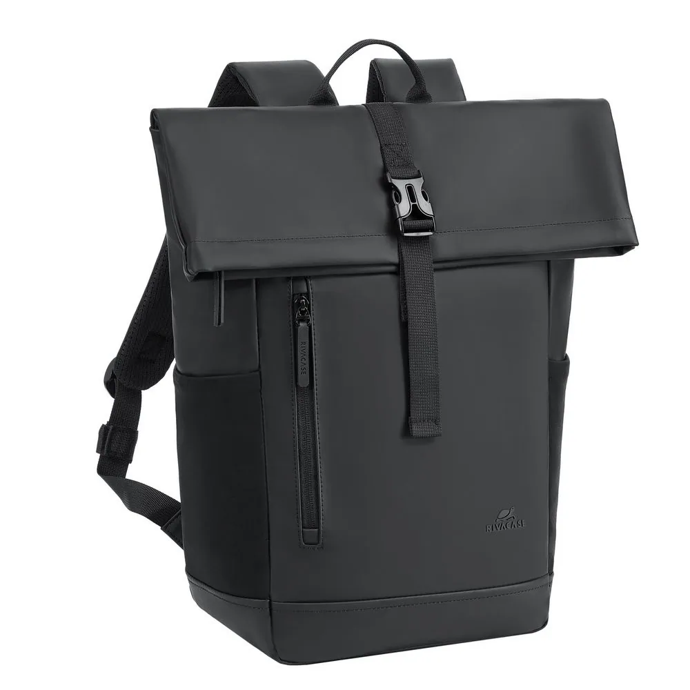 RivaCase 7826 ECO 17L Roll top Notebook Backpack 14" Black