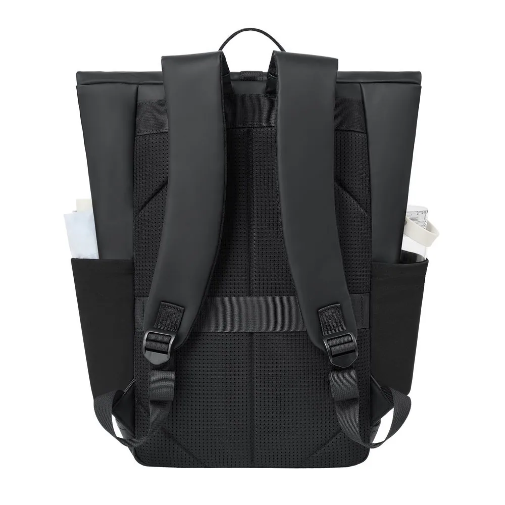 RivaCase 7826 ECO 17L Roll top Notebook Backpack 14" Black – 10. kép