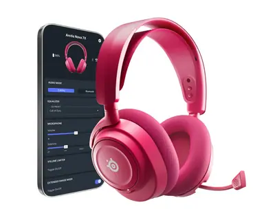 Steelseries Arctis Nova 7X Gen 2 Wireless Bluetooth Gaming Headset Magenta – 2. kép