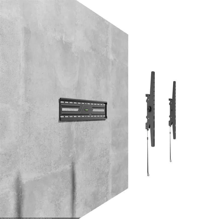 Gembird WM-86T-01 TV wall mount (tilt) 37”-86” Black – 8. kép