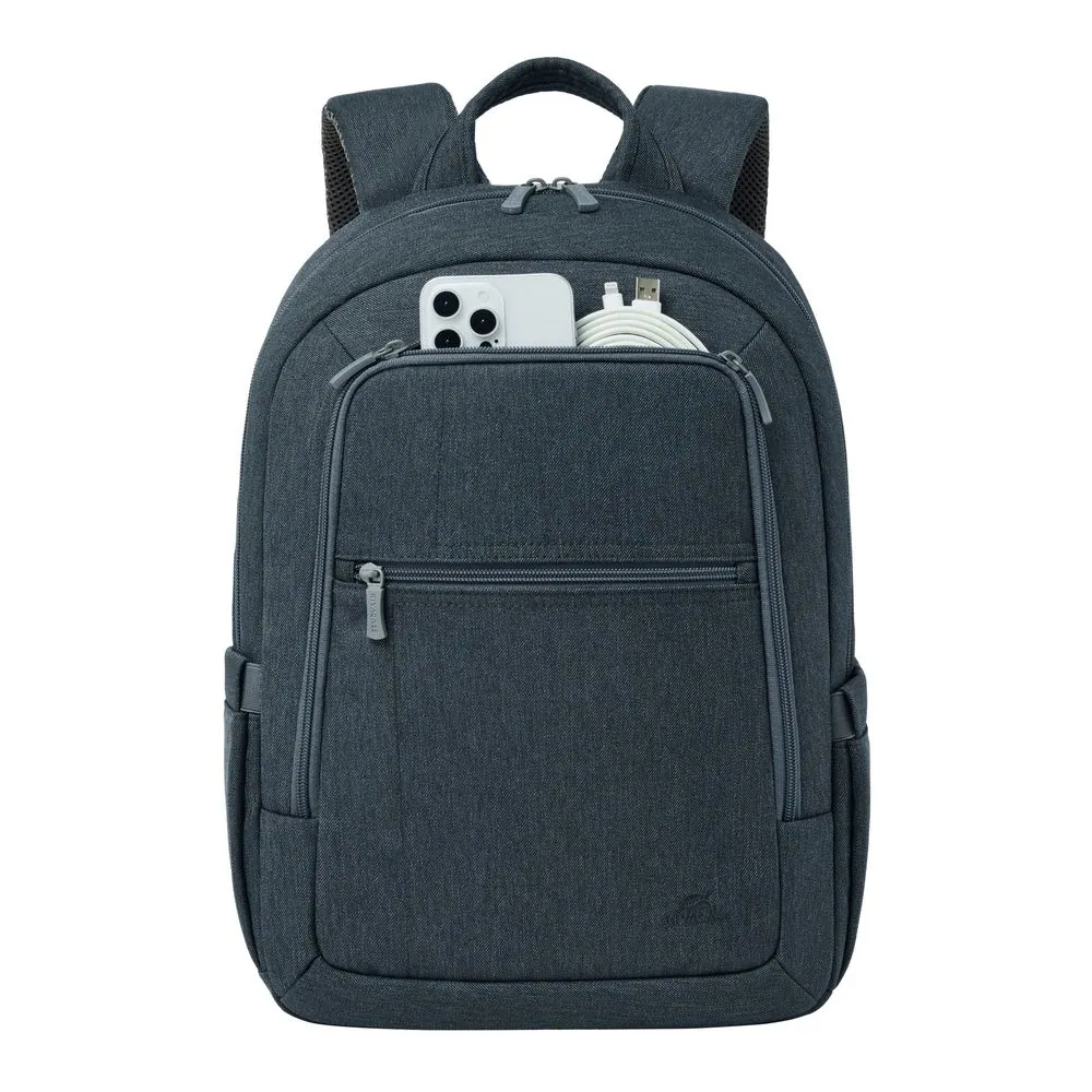 RivaCase 7564 Galapagos Laptop backpack 16" Dark Grey – 6. kép