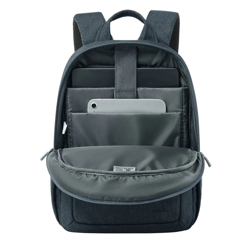 RivaCase 7564 Galapagos Laptop backpack 16" Dark Grey – 9. kép