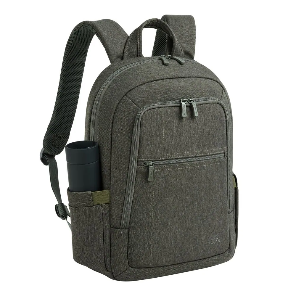 RivaCase 7564 Galapagos Laptop backpack 16" Khaki – 11. kép