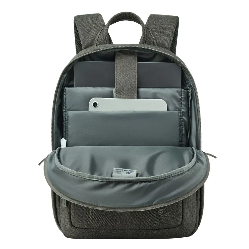 RivaCase 7564 Galapagos Laptop backpack 16" Khaki – 9. kép