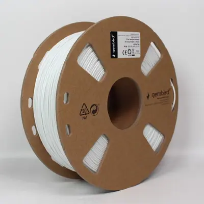 Gembird 3DP-PLA-FL-01-W PLA Flexible White1.75mm 1kg – 2. kép
