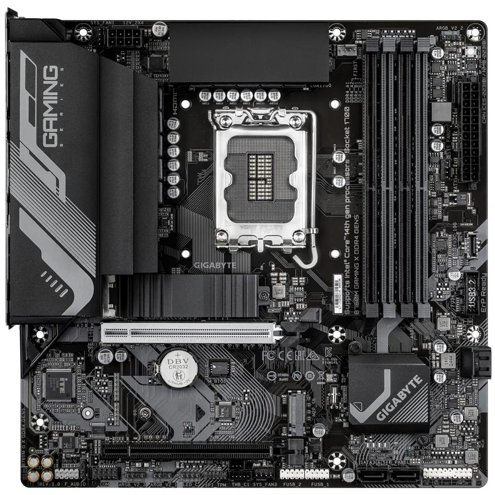 Gigabyte B760M GAMING X DDR4 GEN5 – 2. kép