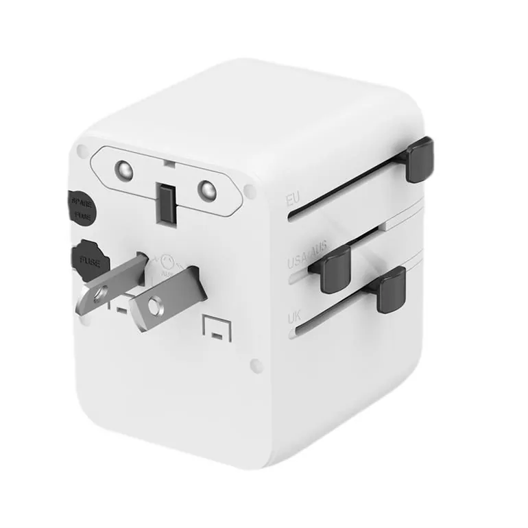 Gembird Universal travel power adapter 20W White – 4. kép