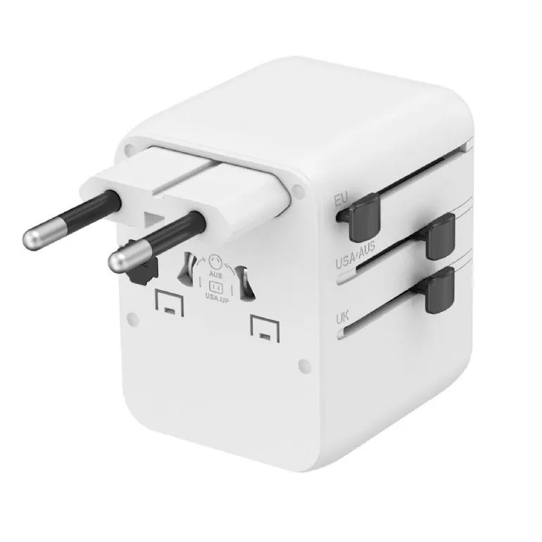 Gembird Universal travel power adapter 20W White – 6. kép