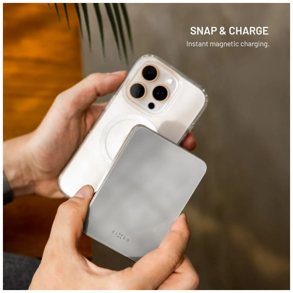 FIXED MagZen 10 Oi2 10000 mAh külső akkumlátor, fekete – 6. kép