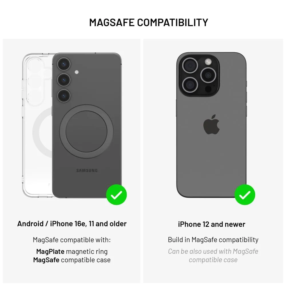 FIXED MagZen 5 Qi2 külső akkumlátor 5000 mAh, rózsaszín – 9. kép