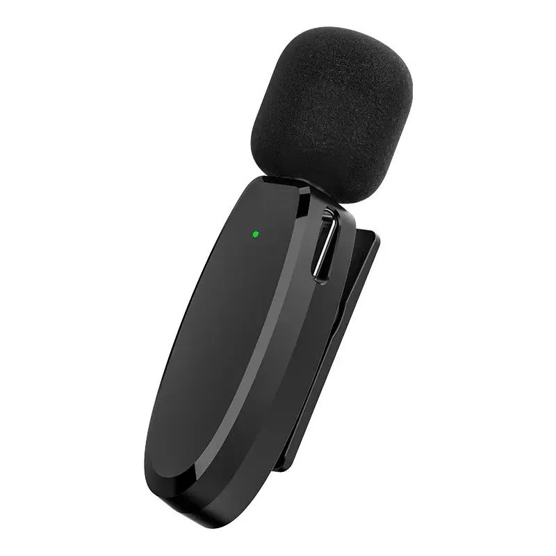 Ulanzi A020GBB1 V6 3-in-1 2db vezeték nélküli lavalier mikrofon lighting usb-c 3.5mm jack Black – 5. kép