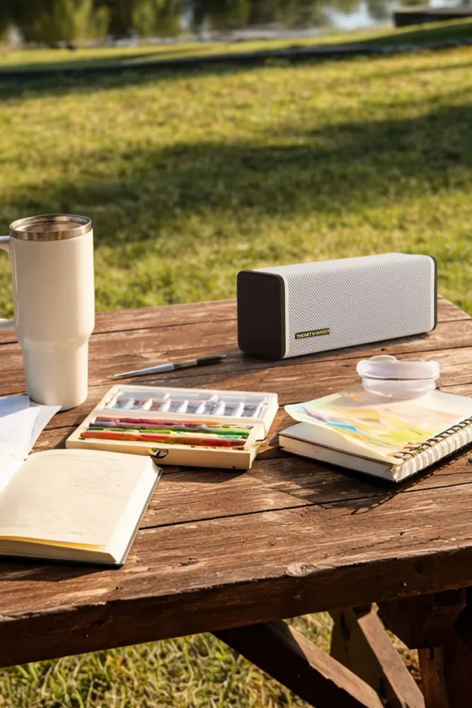 Thonet & Vander Frei Topp Bluetooth Portable Speaker Ice White – 5. kép