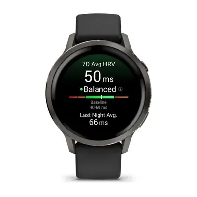 Garmin Venu 4 41mm Slate with Black Silicone Band – 2. kép