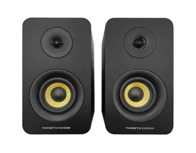 Thonet & Vander Kumpel 2.0 Bluetooth Speakers Black
