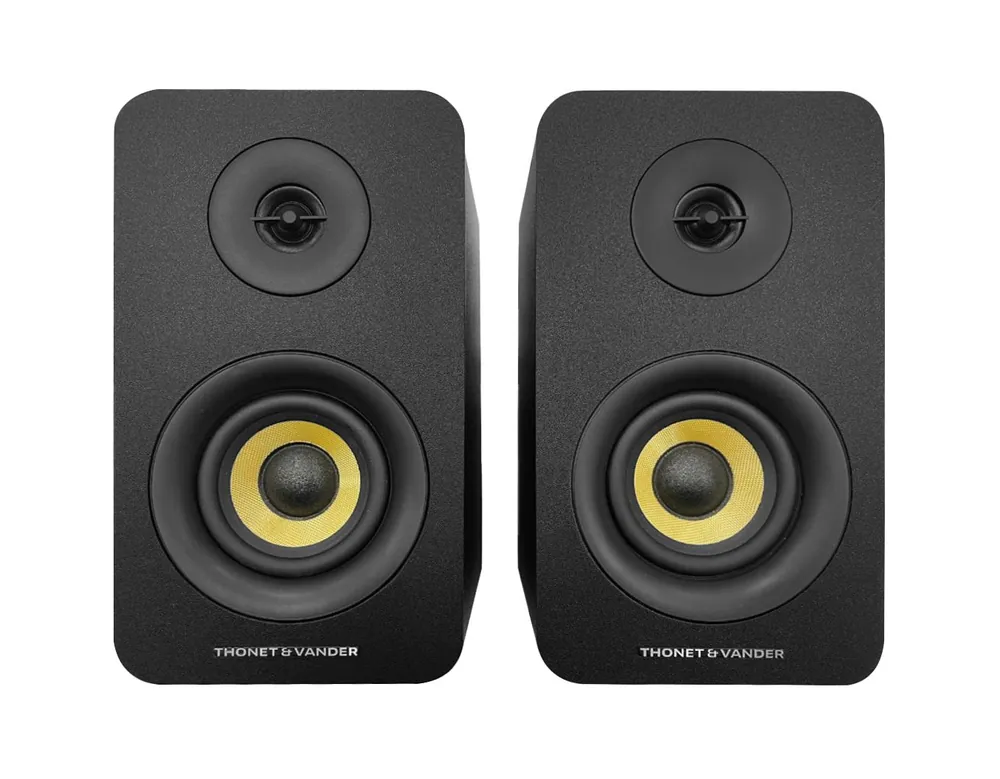 Thonet & Vander Kumpel 2.0 Bluetooth Speakers Black