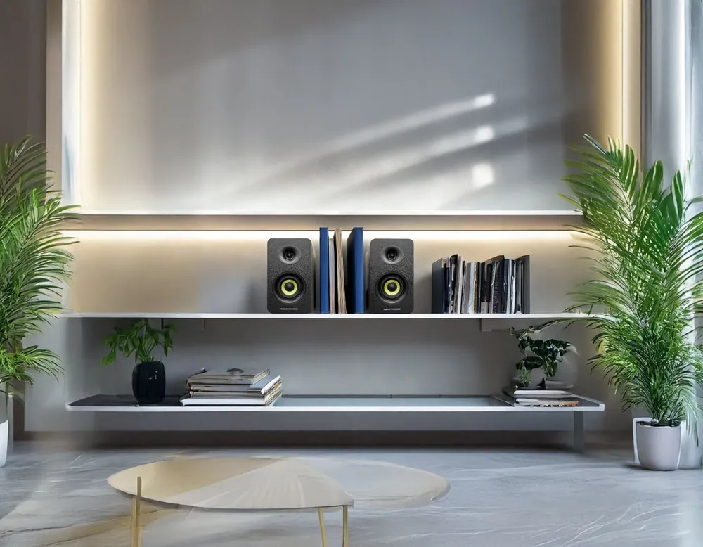 Thonet & Vander Kumpel 2.0 Bluetooth Speakers Black – 9. kép