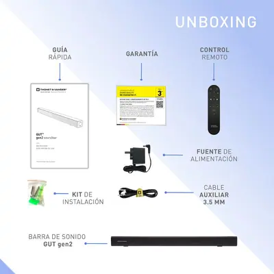 Thonet & Vander Gut Gen2 soundbar Matte Metallic Grey – 2. kép