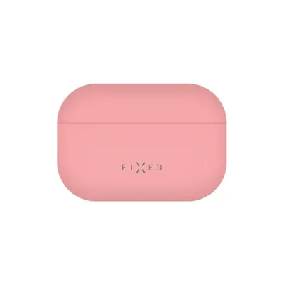 FIXED Ultravékony szilikon tok Apple Airpods Pro 3-hoz, rózsaszín