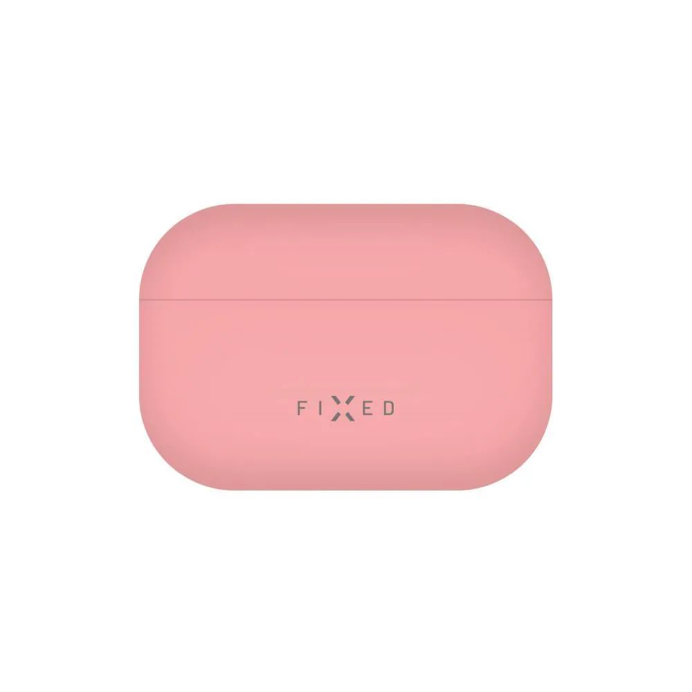 FIXED Ultravékony szilikon tok Apple Airpods Pro 3-hoz, rózsaszín