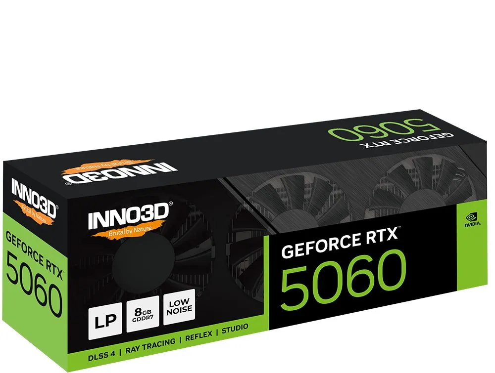 Inno3D GeForce RTX5060 8GB DDR7 X3 Low Profile – 3. kép