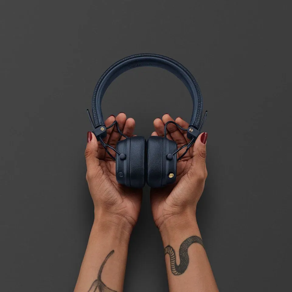 Marshall Major V Bluetooth Headset Midnight Blue – 3. kép