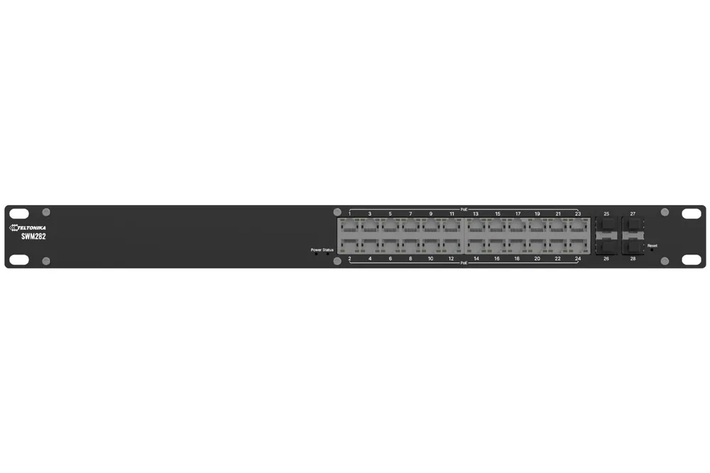 Teltonika SWM282 PoE+ managed switch – 3. kép