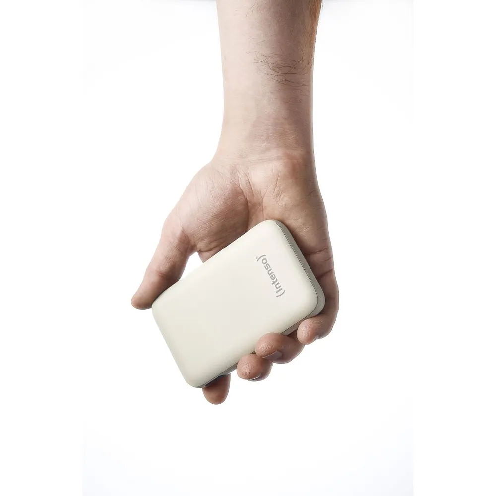 Intenso S10000 10000mAh + Integriertes USB-C PowerBank Beige – 8. kép