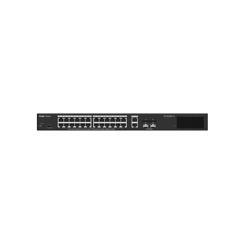 Reyee RG-ES228GS-LP 28-Port Gigabit Smart Cloud Managed PoE Switch – 2. kép