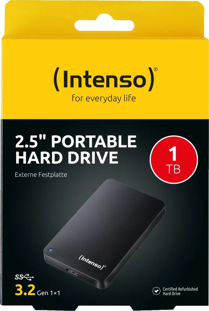Intenso 1TB 2,5" USB3.2 Black – 4. kép