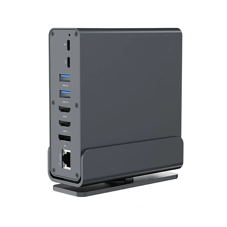 Gembird A-CF-COMBO15-01 USB Type-CF 15-in-1 Multi-Port Adapter Space Grey