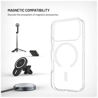 FIXED MagPure telefontok Google Pixel 10A telefonhoz, átlátszó – 2. kép