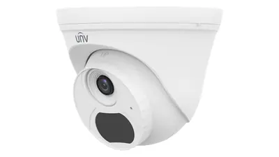 Uniview EasyBasic 4MP turret dómkamera, 2,8mm fix objektívvel, mikrofonnal (AF-ECO)